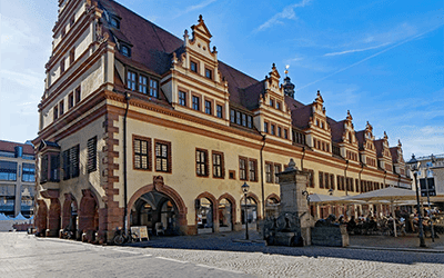 Altes Rathaus in Leipzig