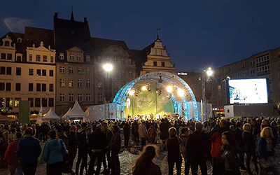 Marktplatz in Leipzig